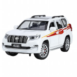 HAOCHI 1/24 Toyota PRADO Land Cruiser visureigis lydinio automobilio modelis lietas metalas visureigis automobilio modelis garsas &scaron;viesa vaiki&scaron;kas žaislas dovana balta