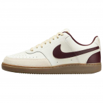 Nike Court Vision Neslystantys Atsparūs Dilimui Žemi Kateboardo Batai Vyri&scaron;ki Kreminės Spalvos Kedai HV2530-101 42.5 &scaron;velni smėlinė