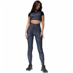 Koreguojančios tamprės su push-up Y2-P154 TotalFit (06399210) S tamsiai pilka spalva