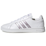 Adidas Grand Court Beyond White Matte Purple Metallic Moteri&scaron;ki sportbačiai Cloud-White GW9247 37⅓