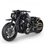 1:8 586 VNT Auk&scaron;tųjų technologijų Klasikinis Motociklo Statybos Modelis Blokeliai Motor City Racer Blokeliai Žaislai Berniukams Vaikams Helovino Dovanos