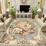 Europieti&scaron;ko stiliaus retro dekoracija Kilimai Svetainė Gėlių ra&scaron;to kilimai Holas Sofa Zona Kilimėlis Miegamasis Drabužinė Neslystantis Grindų 200*250cm