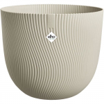 ELHO Pot de fleurs Sereh Rond 30 - Beige - &Oslash; 29.5 x H 25 cm - 100% recycl&eacute;