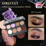 Girlcult Haliucinacijų akių &scaron;e&scaron;ėlių paletė 8g/0.28oz (3 Spalvų variantai)