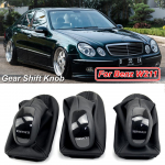 Skirta Mercedes Benz E Class W211 automobilio automatinės greičio perjungimo svirties rankenėlės perjungimo rankenos rutulinis odinis bagažinės dangtis CLASSIC ELEGANCE