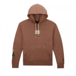 Travis Scott x Jordan Flight Graphic Hoodie Archaeo Brown L ruda