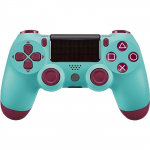 Manette de jeu - GOBRO - PS4 - Bluetooth - Vibration - Couleur Bleu mėlyna