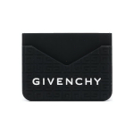 Givenchy Micro 4G logotipas tekstūruotas atviras užsegimas guminis kortelių laikiklis vyri&scaron;ki priedai Juodas BK60EJK1QP-001 Basic Set (Bag+Dust Bag)