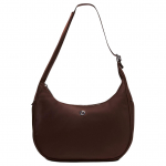 Lululemon City Essentials 4L Prekės ženklo logotipas Reguliuojamas peties dirželis Nailoninė peties rankinė Moteri&scaron;ka peties rankinė Ruda LW9FRTS-321398 Brown