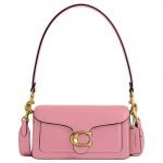 Coach Tabby 20 Logotipo Spaudės Užsegimas Poliruota Akmenuko Oda Rankinė Per Petį Maža Moteri&scaron;ka Rankinė Rožinė CY201-B4OUS Basic Set (Bag+Dust Bag)