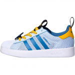 Adidas Originals Superstar 360 Patogus prigludimas Žemi vaiki&scaron;ki riedlenčių bateliai Vaiki&scaron;ki kedai Mėlyni Balti KH5663 32