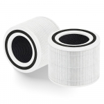 2 vnt. Core 300 pakaitiniai filtrai LEVOIT Core Core Core VortexAir oro valytuvui Core HEPA aktyvuotos anglies 300, Core300-P, 300S, 300-P, 300-RF, balta