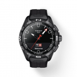 Tissot juodo ciferblato vyri&scaron;kas madingas laikrodis T121.420.47.051.03 juoda
