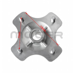 24T 110mm*4 Varžtai Galinės A&scaron;ies Ratlankio Stebulė Tinka Kinijos 150cc 200cc 250cc 300cc Keturračiams Go Kart UTV Buggy Golfo Vežimėliams Quad Bike Dalims