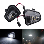 2x LED &scaron;oninis veidrodėlio ap&scaron;vietimas po veidrodėliu, skirtas VW Passat B7 CC Scirocco III Jetta Eos 2PCS