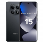 Xiaomi Redmi Note 15 4G Juodas/Mėlynas/Žalias/Violetinis 8+256 juoda