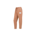 Jordan Essential Statement skalbtos fleeco kelnės su suri&scaron;amomis kle&scaron;nių apačiomis ir logotipų detalėmis Vyri&scaron;ki apatiniai Mineral-Clay-Yellow DR3090-215 L beige