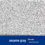 Wei Hao Jia Didelio blizgesio Epoksidiniai Savilydūs Imituoto Marmuro Grindų Dažai 1kg (0.8 sqm) gray