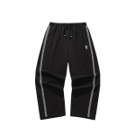 Anta Kyrie Krep&scaron;inio serija Madingos universalios madingos paprastos laisvos sportinės austos kasdienės ilgos kelnės Unisex apatinė dalis Juodos 172631508-1 XL black