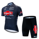 Alpecin Pro Team Dviratininko Mar&scaron;kinėlių Rinkinys Vyri&scaron;ki Plento Dviratininko Mar&scaron;kiniai Kostiumas Dviratininko &Scaron;ortai su Petne&scaron;ėlėmis MTB Apranga Maillot Culotte Dviratininko Apranga L black