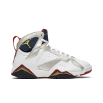 Air Jordan 7 Retro 'Olympic' 2012 (Unisex) Balti / Metalinis auksas / Obsidianas / Raudoni Vintažiniai krep&scaron;inio batai 304775 135 44.0 white