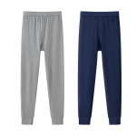 100% grynos medvilnės &scaron;ildomos ilgos kelnės 3XL (176-209 lbs) gray