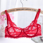 &bdquo;Artdewred&ldquo; seksualus moteri&scaron;kas nėriniuotas liemenėlių tinklelis &bdquo;Bralette&ldquo; apatinis trikotažas, moteri&scaron;kas besiūlis nepamink&scaron;tintas gėlių liemenėlis 40A
