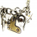 Les Tr&eacute;sors De Lily [E0441] - Bracelet Cr&eacute;ateur 'Tour du Monde' Beige smėlis