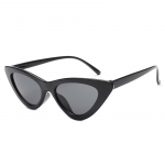 Moteri&scaron;ki vintažiniai trikampiai katės akių akiniai nuo saulės UV400 retro madingi akiniai #1