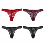 4 partijos moteri&scaron;kos gėlytės nėriniai bikini kelnaitės kelnaitės kelnaitės apatiniai M-XL L