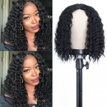 XINRAN ilgi Afro Kinky garbanoti perukai juodoms moterims Deep Wave Cosplay mink&scaron;tas kar&scaron;čiui atsparus pluo&scaron;tas Daily 13 15 26 30 perukai