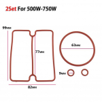 Remonto cilindro sandarinimo žiedas 8 vnt. / komplektas oro kompresorius 1100 W For 550 750 950W