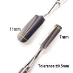 Dantų chirurginio implanto įrankis Kaulų miltelių &scaron;auk&scaron;tas persodinimo instrumentas Dantų tankintuvas skiepijimo ne&scaron;iklis Plugger Stomatologo įrankiai 1 piece