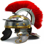 Romėnų karininkas centurionas istorinis &scaron;almas &scaron;arvai 18g plienas romėnų &scaron;almas