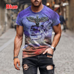 Mados hiphopo roko Judas Priest Band 3D spausdinti mar&scaron;kinėliai vyrams Kasdieniai Street Trend mar&scaron;kinėliai trumpomis rankovėmis Didelio dydžio drabužiai L