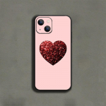 Auksinis rožinis blizgantis &scaron;irdies telefono dėklas, skirtas iPhone Samsung Galaxy Redmi Xiaomi Oppo OnePlus Note SA 7 8 9 10 11 12 13 14 20 21 22 23 53 54 Pro Max Ultra iPhone 6 or 6S