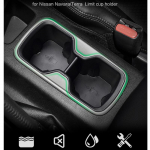 for Nissan Terra Navara NP300 D23 Frontier Water Cup Holder Storage Clip Car Truck Drinking Bottle Organizer Mount Stand gray