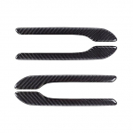 Carbon Fiber Car Door Handle Decoration For Tesla model 3 -2023 model y 2023 accessories car stickers 4pcs car