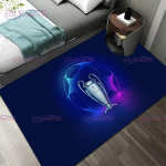 3D futbolo futbolo paveikslėlių kilimėlis Lfutbolo lauko spausdinimo kilimėliai miegamajam Svetainės kilimėlis Namų įėjimo durų kilimėlis Vaikų kambario kilimėlis 160cm x 200cm