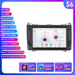 DSP Carplay 4G-LTE 8'' Android 12 automobilių radijo daugialypės terpės grotuvas, skirtas Mercedes Benz W169 W245 B200 W906 Sprinter W639 Vito Intelligent Screen Autoradio S7 8Core 6G 128G AI
