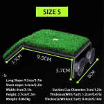 (S/M/L) Vėžlių plaukimo platforma Vėžlio rampa roplių bako kopėčios poilsio terasa, imitacinė vejos platforma S