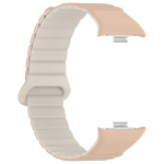 Silikoninis dirželis, skirtas &bdquo;Mi Band 8 Pro Smart Watch Band&ldquo; magnetinės kilpos pakaitinei apyrankei, skirta &bdquo;Xiaomi Mi Band 8 Pro&ldquo; apyrankei &bdquo;Correa&ldquo; For Xiaomi Mi Band 8 Pro smėlis
