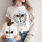 Basgiath War College Dvipusiai mar&scaron;kinėliai Ketvirto sparno mar&scaron;kinėliai Violet Sorrengail Tee Moteri&scaron;ki mar&scaron;kinėliai trumpomis rankovėmis Top Bookish mar&scaron;kinėliai S