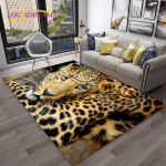 Žvėris Leopardas Gepardas Animacinis Gyvūnas Kilimas Kilimėlis Namams Svetainei Miegamajam Sofa Durų Kilimėlis Dekoravimas, Vaikų Zonos Kilimas Neslystantis Grindų Kilimėlis 80x120cm