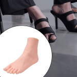1:1 Moteri&scaron;ka plok&scaron;čiapėdystė Pėdų modelio manikiūras Filmas Rekvizitas Pie&scaron;imas Refleksologija Masažo praktika Menas Left Foot
