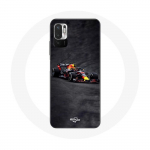 Coque pour Xiaomi Poco M3 Pro Formule 1 Max Verstappen F1 noir rouge et jaune