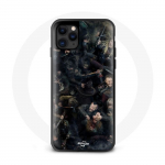 Coque pour Iphone 12 Vikings Teaser Saison 6 Affiche Personnages Art