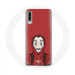 Coque pour Samsung Galaxy A70 la casa de papel peinture masque dali