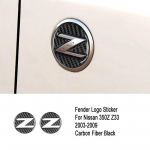 2 vnt. Nissan 350Z Z33 2003-2009 Automobilio sparno logotipo emblemos dekoravimo lipdukas Anglies pluo&scaron;to automobilių priedai