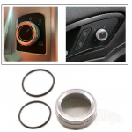 Car Styling Rearview Mirror Adjustment Knob Button Switch Internal Decoration Cover For VW Volkswagen Golf mk7 Polo 2015- raudona